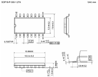 C-MOS(SOP) HD74HC161FP